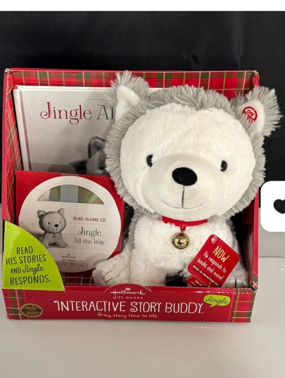 Hallmark Jingle All The Way Interactive Story Buddy Plush